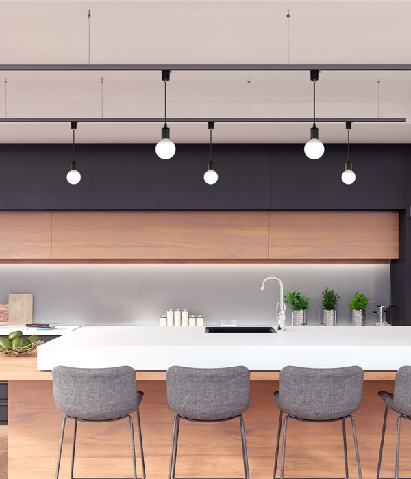 프리링 펜던트 레일[블랙/화이트]