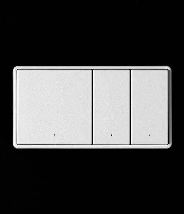 W 파츠 스위치_2구 3회로 (3로 선택 가능)