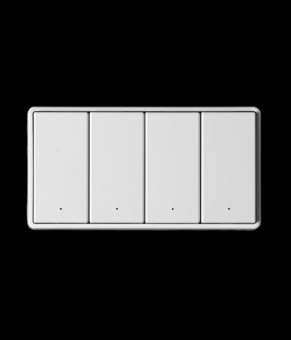 W 파츠 스위치_2구 4회로 (3로 선택 가능)